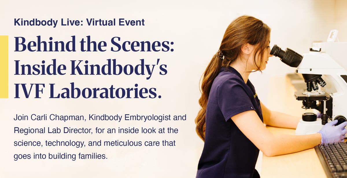 Behind the Scenes: Inside Kindbody's IVF Laboratories